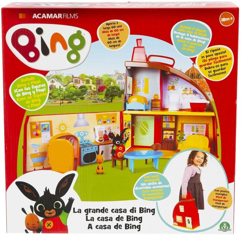 Σετ Παιχνιδιού Bing Σπίτι Με 2 Φιγούρες - Giochi Preziosi - BNG36102 - φωτογραφία 2