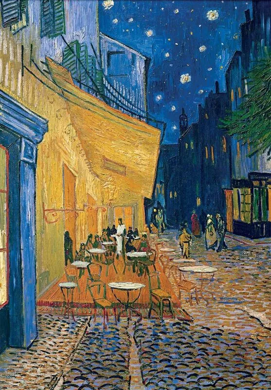Παζλ 1000 Museum V.Gogh:Cafe Terrace At Night (1260-39969) - φωτογραφία 2