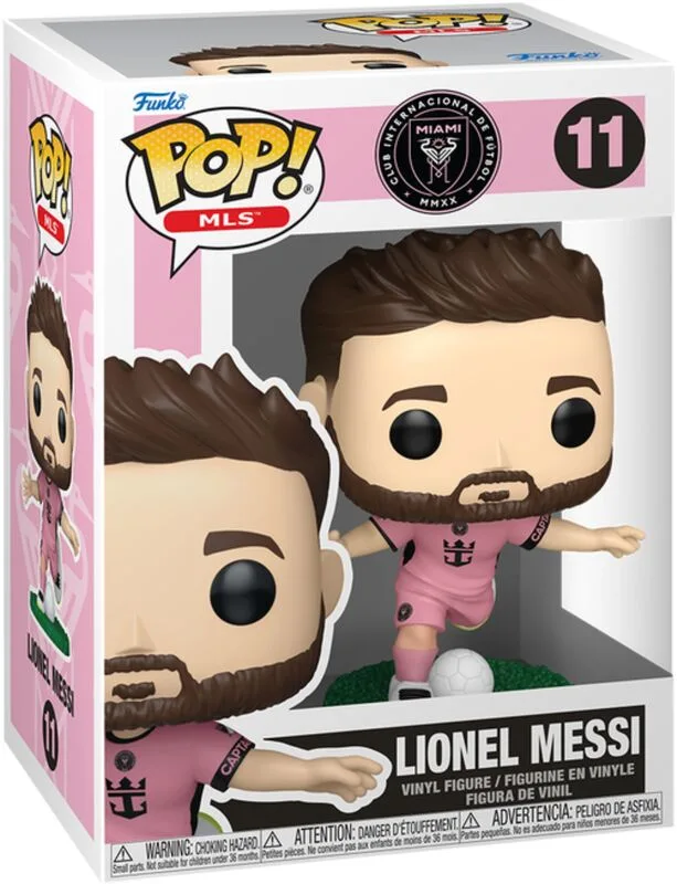 POP!#11 Φιγούρα Lionel Messi(Pink)Inter Miami:Football (112877) - φωτογραφία 2