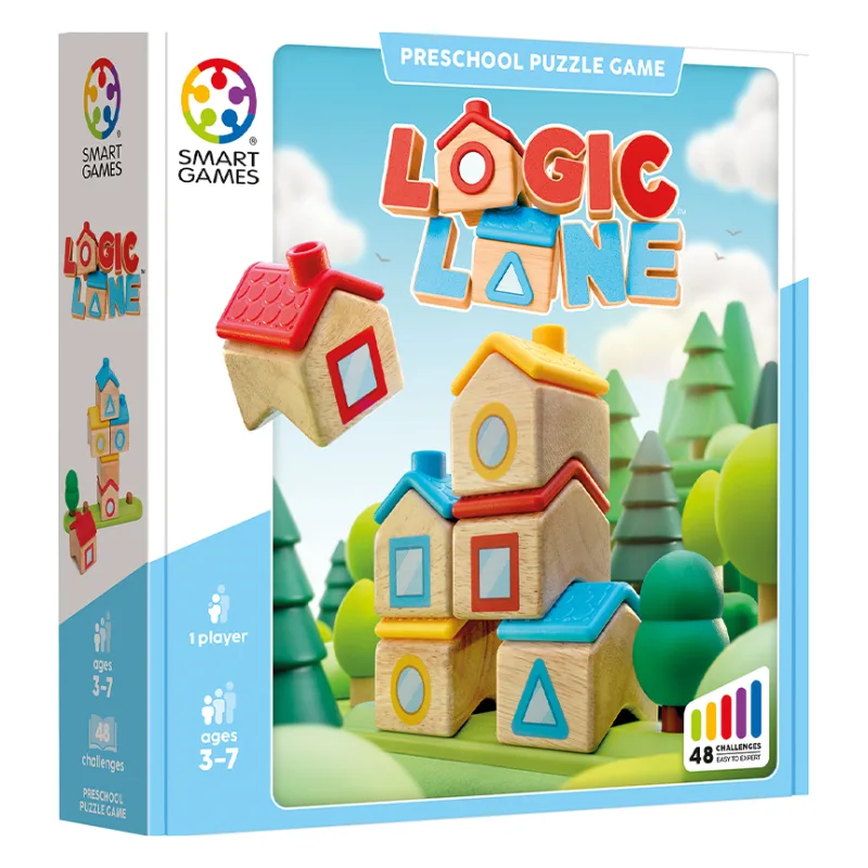 Smartgames επιτραπέζιο ξύλινο “Μονοπάτι λογικής“ (48 challenges)