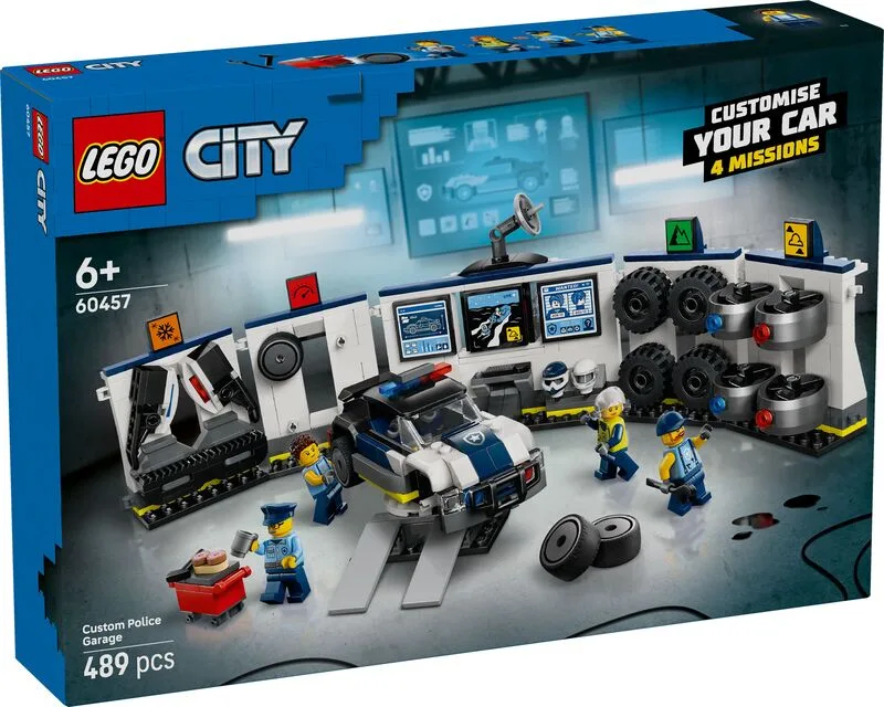 LEGO® City Custom Police Car Garage (60457)