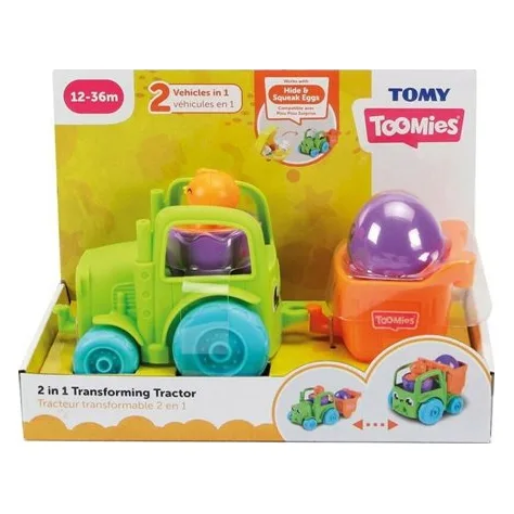 Tomy Toomies Βρεφικό Παιχνίδι 2 Σε 1 Φορτηγάκι - 1000-73219
