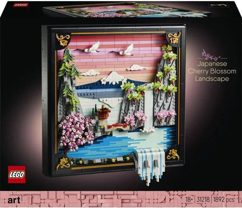 LEGO® Αrt - Japanese Cherry Blossom Landscape - 31218