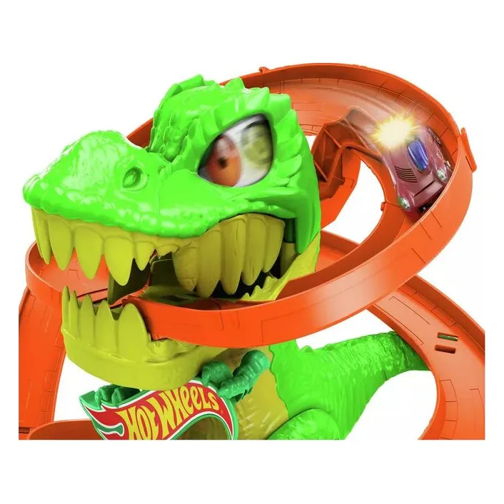 Mattel Hot Wheels City – T-Rex Πυροσβεστικός Σταθμός - JBM73 - φωτογραφία 3