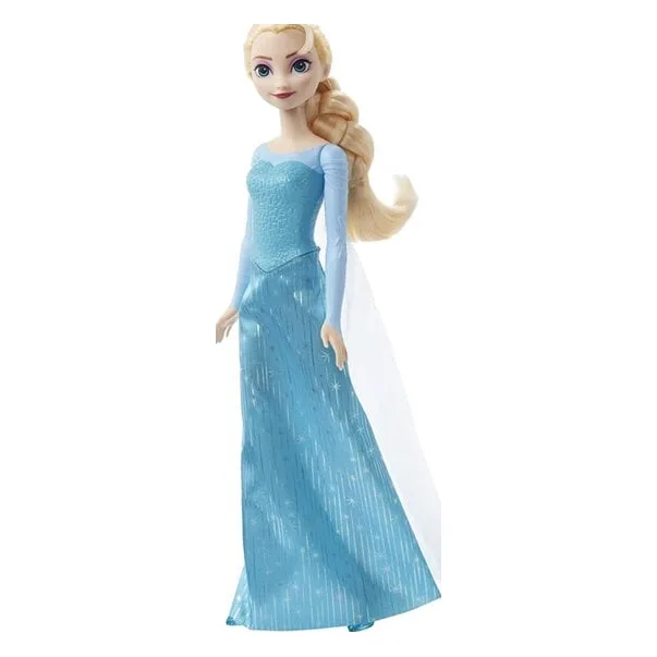 Mattel Κούκλα Disney Frozen Elsa Blue Dress - HLW47