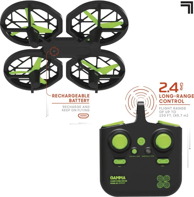 Sharper Image Τηλεκατευθυνόμενο Drone 2.4G Gamma (1213022080) - φωτογραφία 3