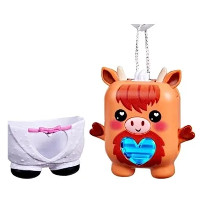Hasbro Nanomals Διαδραστικό Ζωάκι Fidget Cowbert Highland Cow Με Ήχους & Φώτα - G2213