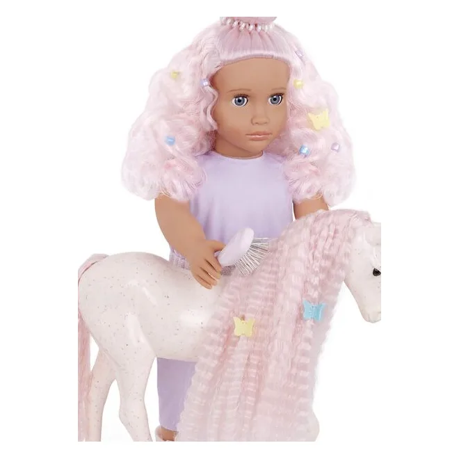 Our Generation Κούκλα Elara With Pet Foal Lumina (BD31493) - φωτογραφία 3