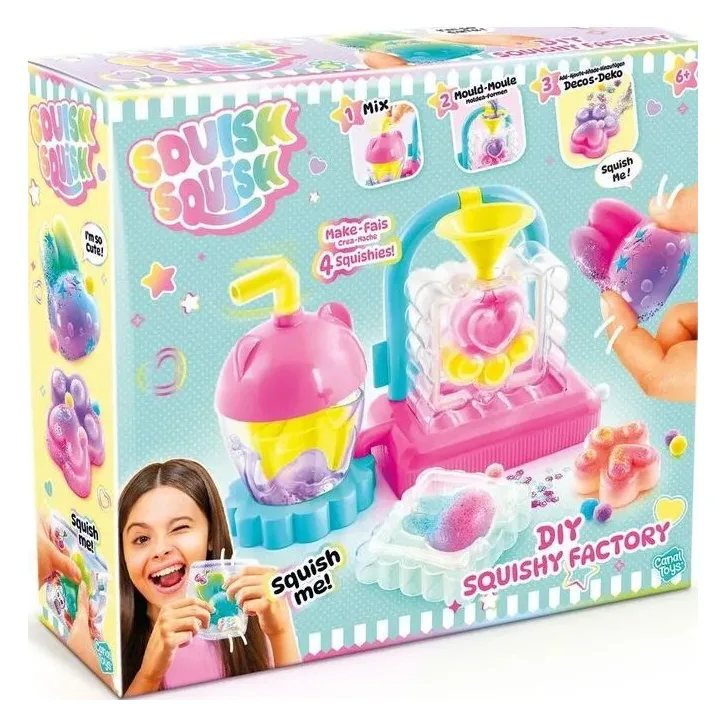 Canal Squishy Σετ Δημιουργίας Squishy Factory (SQI001)