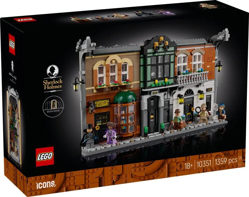 LEGO® Icons Sherlock Holmes: Book Nook (10351)
