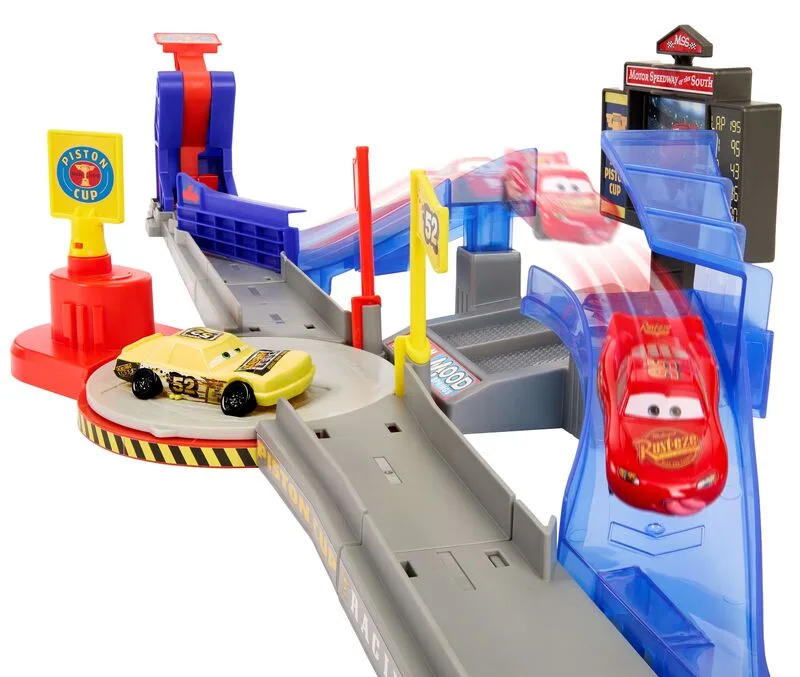 Mattel Cars Μεγάλη Πίστα Αγώνων Piston Cup Για Κόλπα - JHL42 - φωτογραφία 5