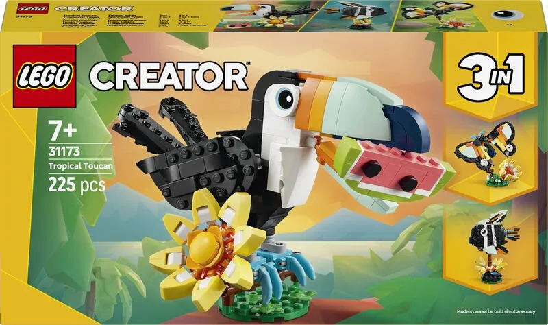 LEGO® Creator 3in1 Wild Animals: Tropical Toucan (31173)