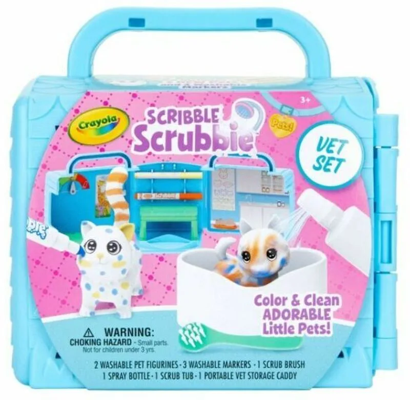 Crayola Washimals Σετ Κτηνιατρική Κλινική (74-7268-E-000)