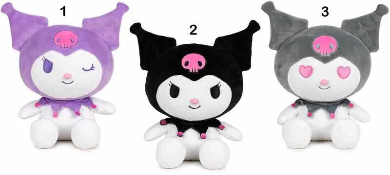 Hello Kitty Λούτρινο Kuromi 22cm-3 Σχέδια (760025503) - φωτογραφία 2