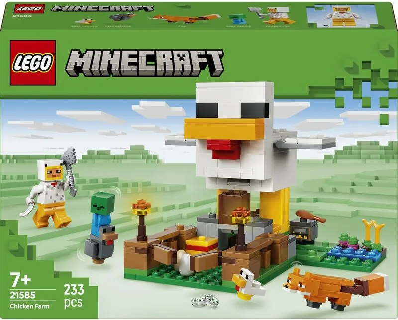 LEGO® Minecraft Chicken Farm (21585)