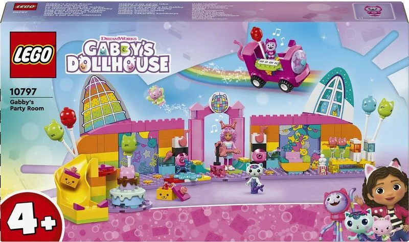 LEGO® Gabby's Dollhouse Gabby's Parth Room (10797)