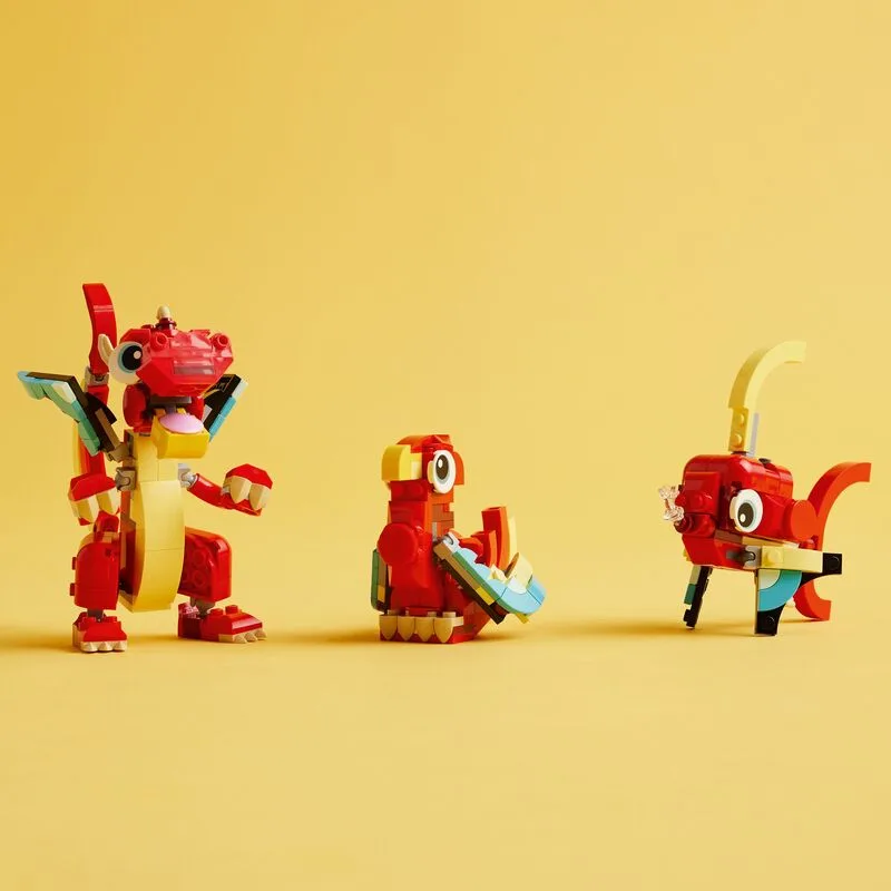 LEGO® Creator 3in1 Red Dragon (31145) - φωτογραφία 7