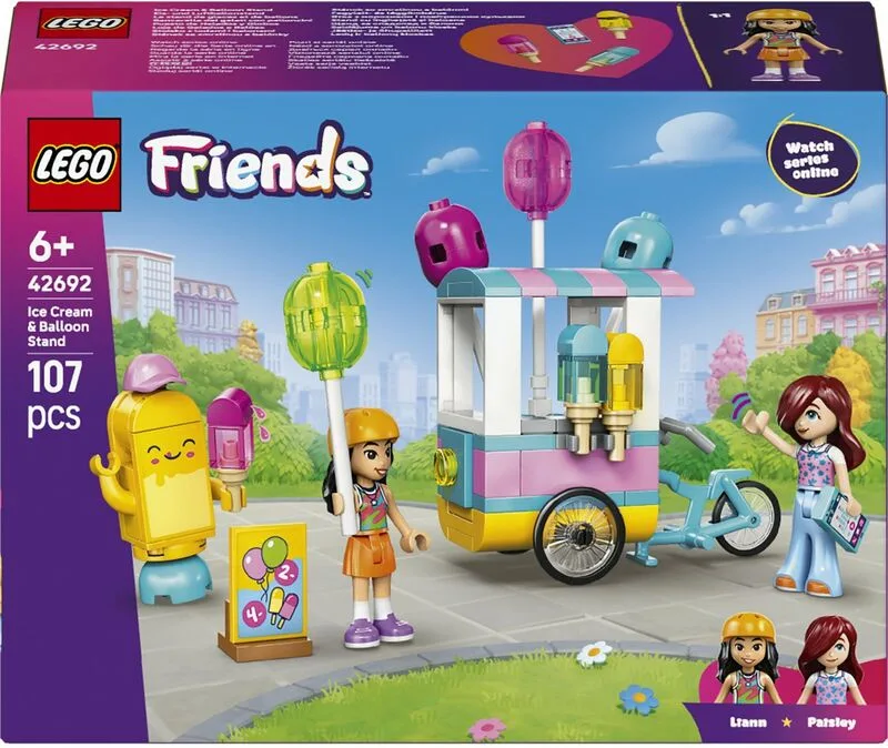 LEGO® Friends Ice Cream & Balloon Stand (42692)