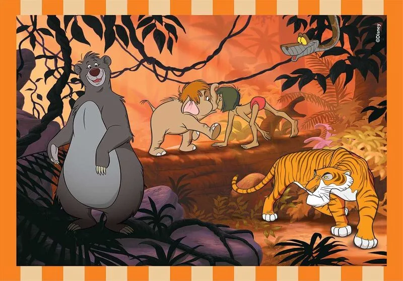 Παζλ 4 In 1 Disney Classic (1200-21523) - φωτογραφία 4