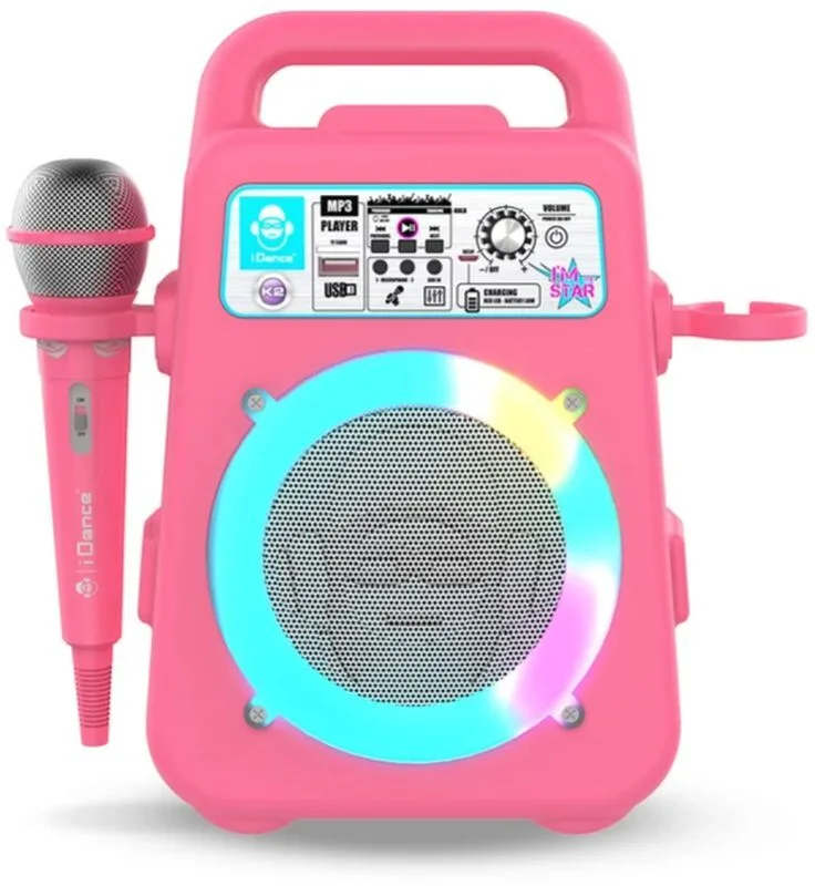iDance Σετ Karaoke Pink (K2V2(PK))