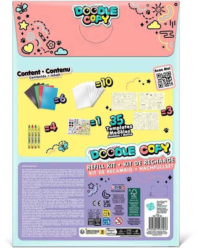 Canal Dooble Copy Πίνακας Drawing Refill Pack (LIT006) - φωτογραφία 7