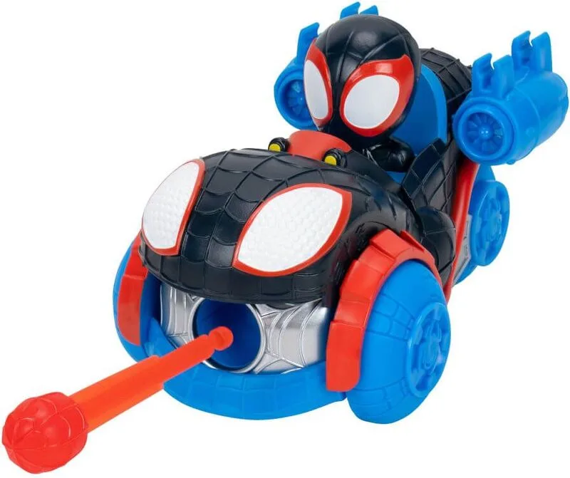 Jazwares Spidey Όχημα Με Φιγούρα & Εκτοξευτή Captain America 12,5cm - JWS00287 - φωτογραφία 3