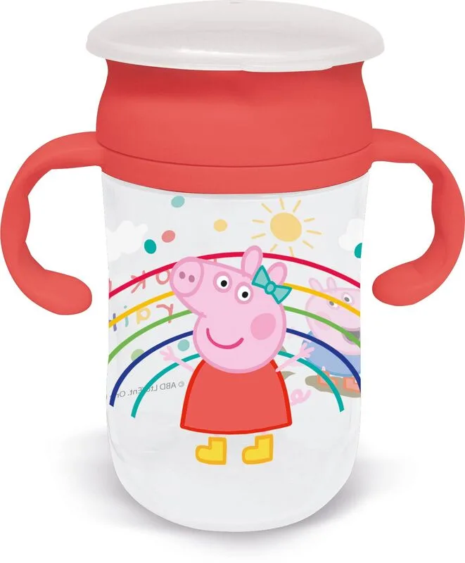 Stor Κύπελλο 360° Εκπαιδευτικό Peppa Pig 395ml (105596)
