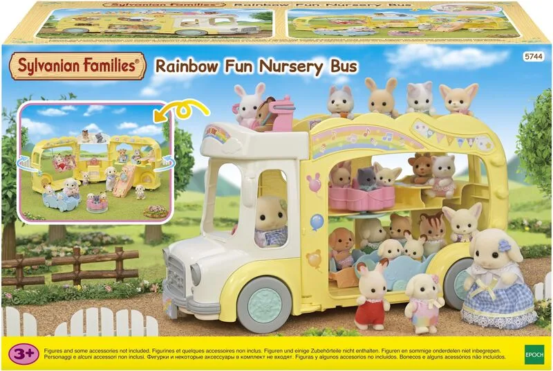 Sylvanian Families Σχολικό Λεωφορείο Ουράνιο Τόξο (5744) - φωτογραφία 2