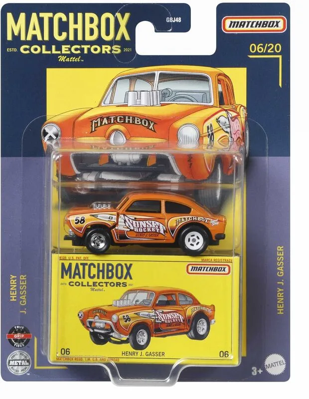 Matchbox Αυτοκινητάκια-Συλλεκτικά-2 Σχέδια (GBJ48) - φωτογραφία 3