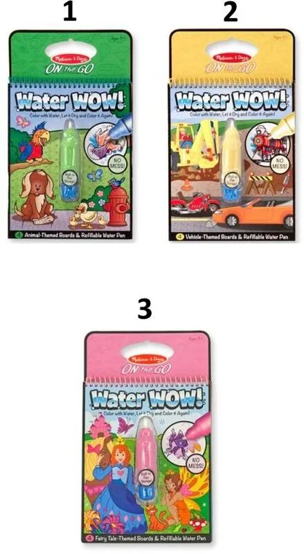 Melissa & Doug Water Wow!-3 Σχέδια (6075659) - φωτογραφία 2