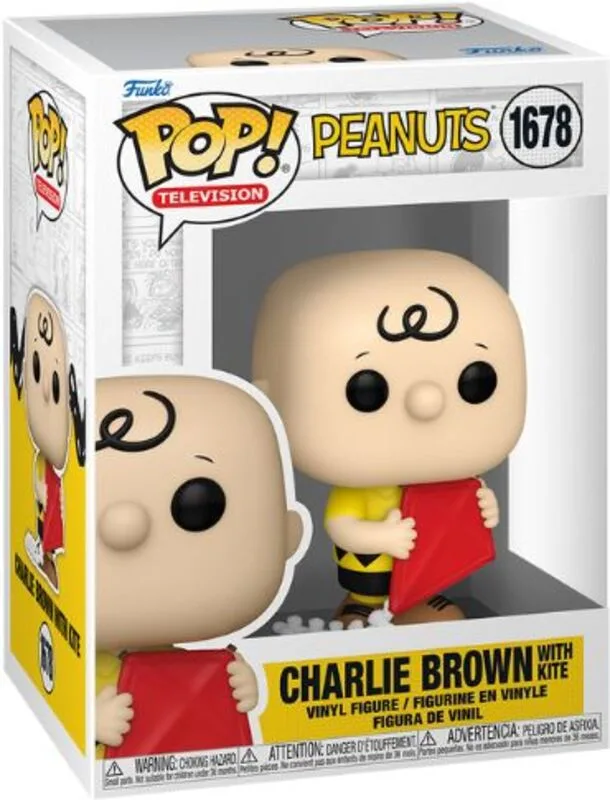 POP!#1678 Charlie Brown With Kite-Peanuts (101361) - φωτογραφία 2