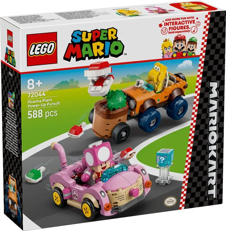 LEGO® Super Mario Kart-Piranha Plant Power-Up Pursuit (72044)