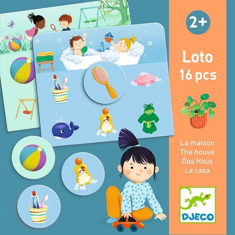 Djeco Loto-Σπίτι (176-08192)