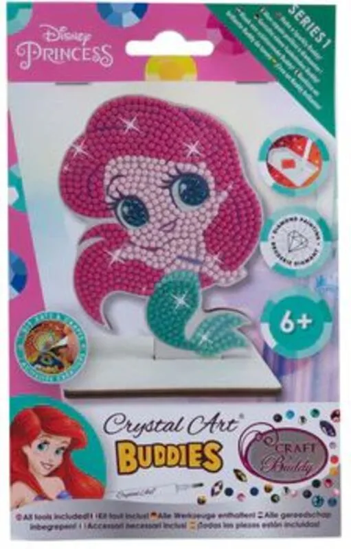 Craft Buddy Φιγούρα Crystal Art Little Mermaid (CAFGR-DNY006) - φωτογραφία 2