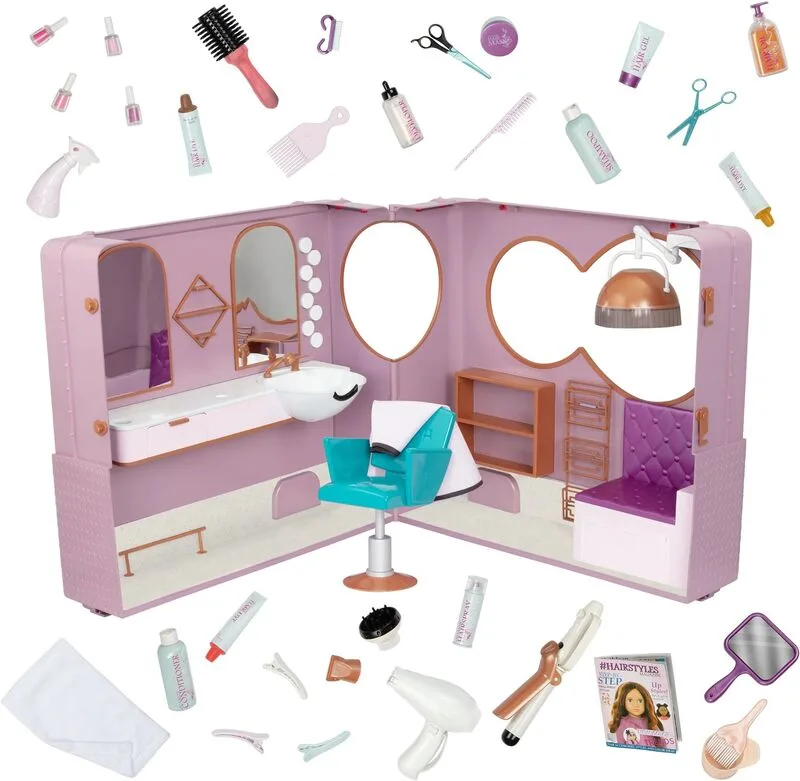 Our Generation Τρέϊλερ Hair Salon (BD35164Z)