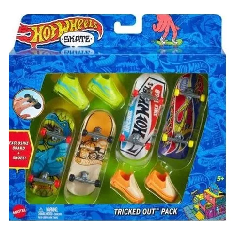 Mattel Hot Wheels Skate 4 Tricked Out Pack - HNG72