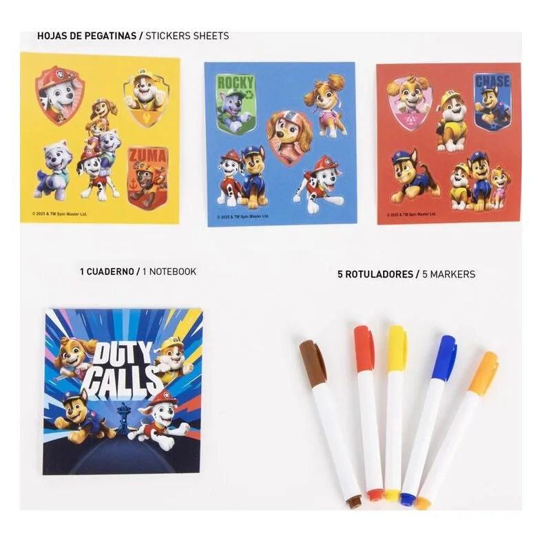 Cerda Paw Patrol Σετ Ζωγραφικής Backpack (2700001822) - φωτογραφία 4