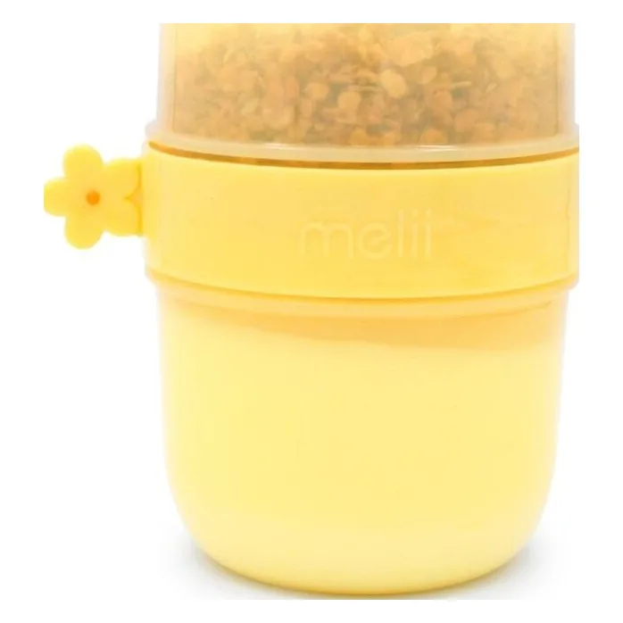 Melii Δοχείο Γιαουρτιού Flower-Butter Yellow (MEL26410)
