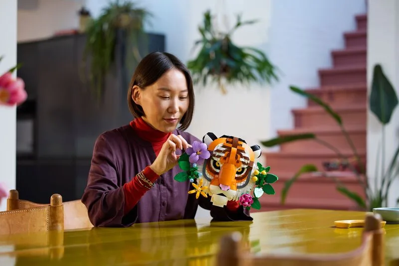 LEGO® Αrt - The Fauna Collection - Tiger - 31217 - φωτογραφία 6