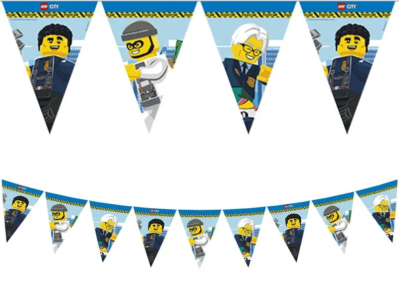 Τρίγωνες Γιρλάντες Lego City (92250)