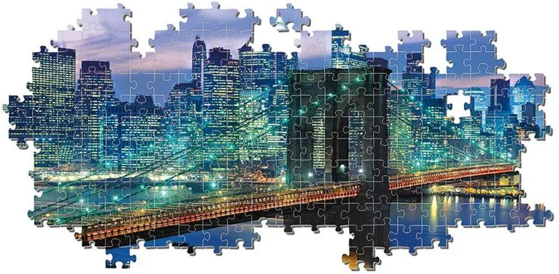 Clementoni Παζλ 1000 H.Q.Panorama-New York Brooklyn Bridge (1220-39867) - φωτογραφία 4
