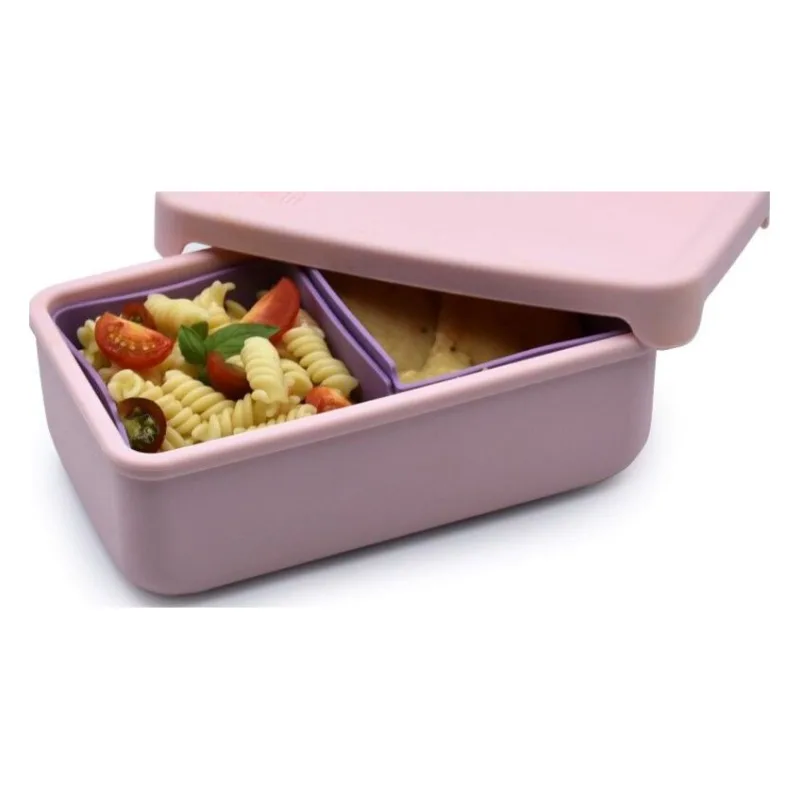 Melii Φαγητοδοχείο Bento 2 Θέσεων 700ml Pink/Purple (MEL22300) - φωτογραφία 3