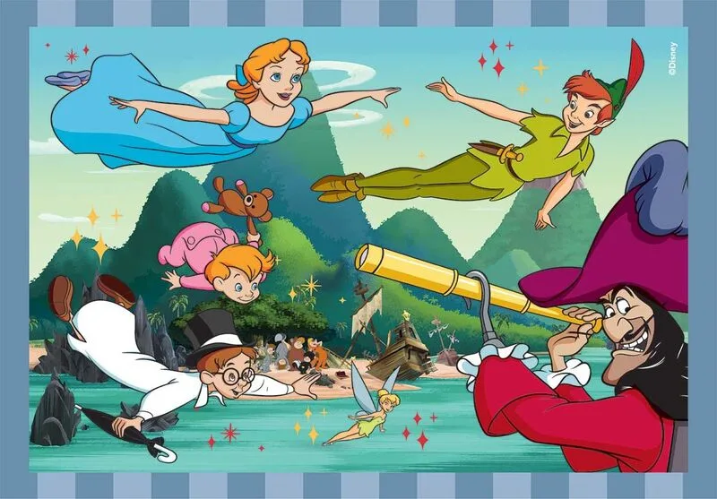 Παζλ 4 In 1 Disney Classic (1200-21523) - φωτογραφία 3