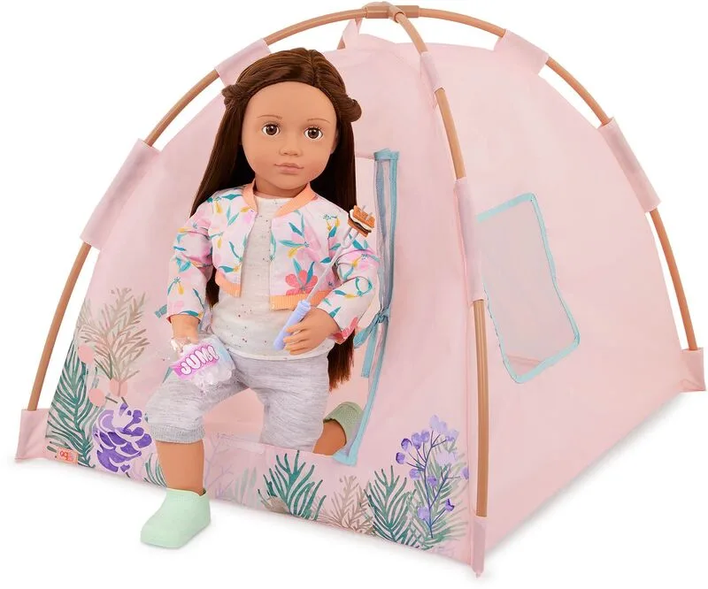 Our Generation Σετ Caming Tent With Accessories (BD35427) - φωτογραφία 2