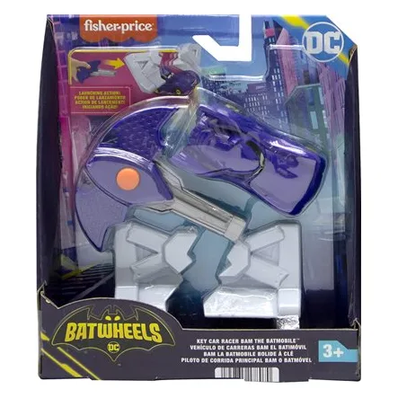 Mattel Batwheels Όχημα Με Αξεσουάρ Bam The Batmobile - HRJ54
