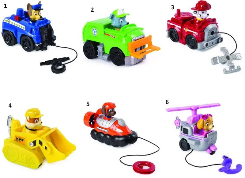 Paw Patrol Οχήματα Δράσης-6 Σχέδια (6040907) - φωτογραφία 2