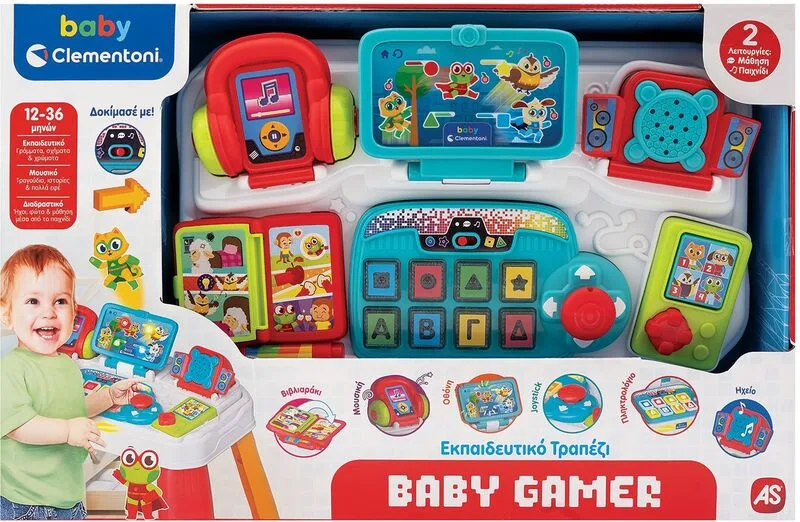 Clementoni Baby Τραπέζι Δραστηριοτήτων Εκπαιδευτική Κονσόλα (1000-63446) - φωτογραφία 2