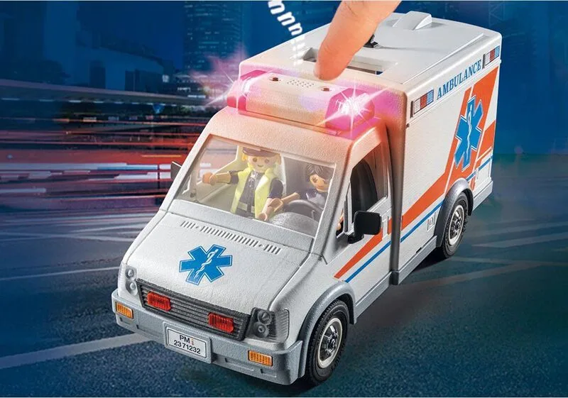 Playmobil® Action Heroes - Ασθενοφόρο Με Διασώστες - 71232 - φωτογραφία 4
