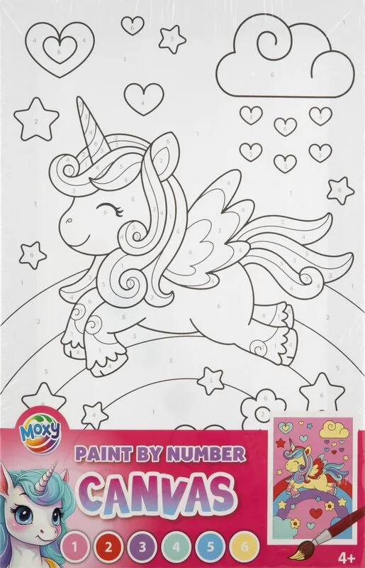 CCG Moxy Σετ Ζωγραφικής Paint By Number-4 Σχέδια (150134) - φωτογραφία 5