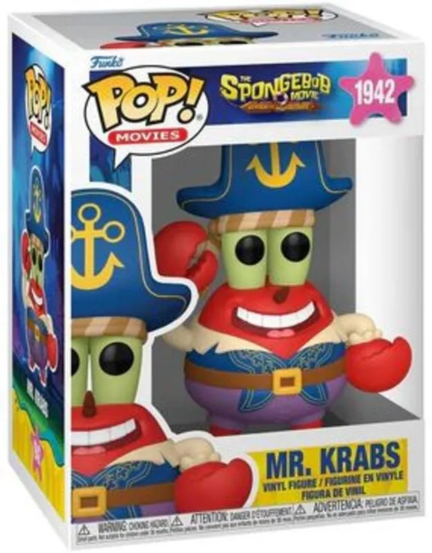 POP!#1942 Φιγούρα Mr.Krabs(Pirate)-Spongebob (107369) - φωτογραφία 2